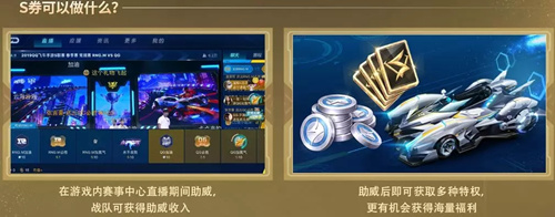 QQ飞车手游S券是什么_QQ飞车手游S券有什么用