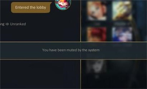 《英雄联盟》手游You have been muted by the system什么意思