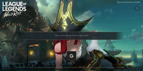 英雄联盟手游登录显示10087什么意思_英雄联盟手游登录显示10087怎么办