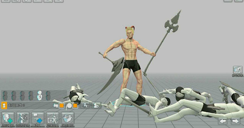 《三维模拟器》如何穿衣服