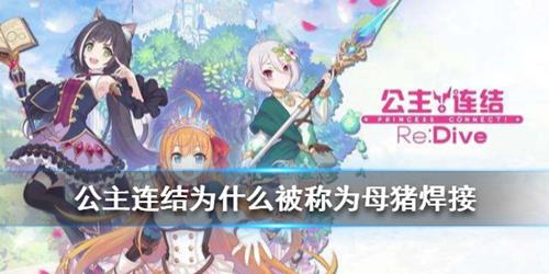 《公主连接》为什么叫母猪焊接