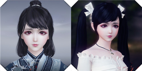 《天涯明月刀》手游女生捏脸数据