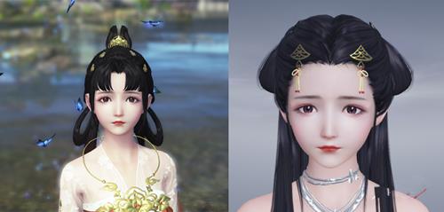 《天涯明月刀》手游女生捏脸数据