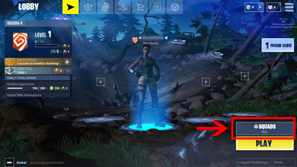 《堡垒之夜》手游限时模式怎么进?