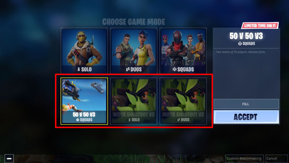 《堡垒之夜》手游限时模式怎么进?