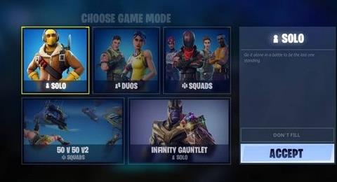 《堡垒之夜》手游50v50什么时候结束?