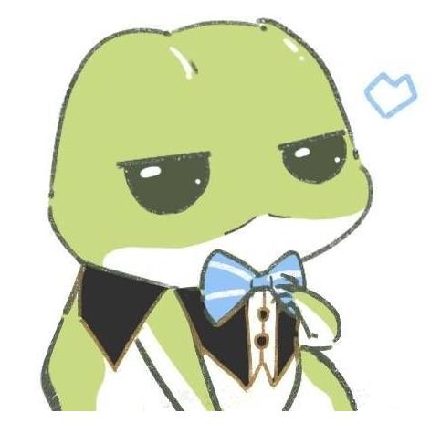 《旅行青蛙》情侣头像一对