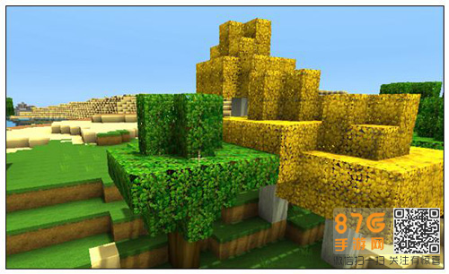 《迷你世界》树叶形状怎么切换?