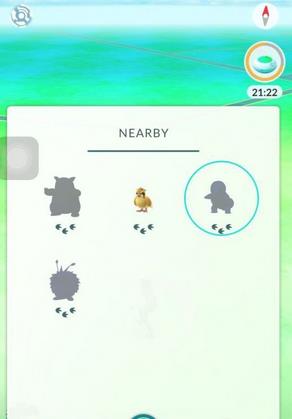 pokemon go脚印什么意思