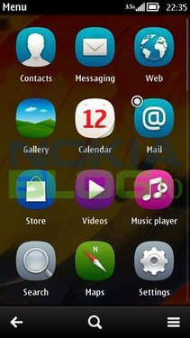 ŵN700 Symbian Belleع